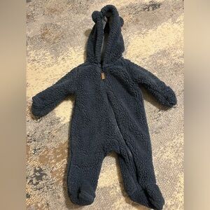 Carter's Fuzzy Navy Blue Pram